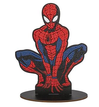 Imagen de Kit Creativo Cristales Brillantes XL Spiderman - Crystal Art Buddy - 22x16x2 