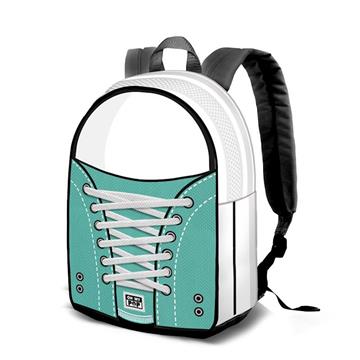 Imagen de Mochila Infantil escolar OMP!  Sneakers Mint