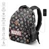 Imagen de Mochila AVENGERS  Run. Plus FAN Chibi  44x34x21 cm