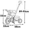Imagen de Triciclo con Pedales Smoby Beige