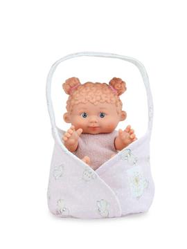 Imagen de Muñeco Nenotin Baby en bolsa con cuerpo y extremidades de vinilo 21 cm