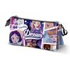 Imagen de Estuche Portatodo Triple Princesas Disney Comic 23 x8 x11 cm