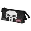 Imagen de Estuche Portatodo Triple Punisher Skull 23 x8 x11 cm