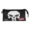 Imagen de Estuche Portatodo Triple Punisher Skull 23 x8 x11 cm