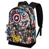 Imagen de Mochila HS FAN 2.2 Capitán América Comic 31 x18 x44 cm