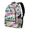 Imagen de Mochila Fight FAN 2.2 Barbie Comic 31 x18 x44 cm