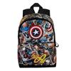 Imagen de Mochila Pequeña HS FAN Capitán América Comic 25 x15 x35 cm