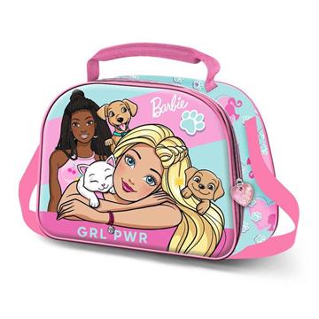 Imagen de Bolsa Portamerienda 3D Barbie Pets 25,5 x10 x20 cm