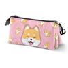 Imagen de Estuche Portatodo Triple Oh My Pop! Shiba 23 x8 x11 cm