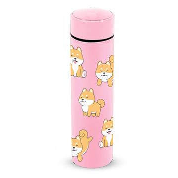 Imagen de Botella termo reutilizable de 500 ml de capacidad Oh My Pop! Shiba 0 x0 x0 cm