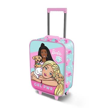 Imagen de Maleta Trolley Soft 3D Barbie Pets 33 x17 x52 cm