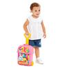 Imagen de Carrito maleta trolley rosa con 20 bloques.