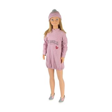 Imagen de Muñeca Carole 105 Cm Rosa C/Pelo