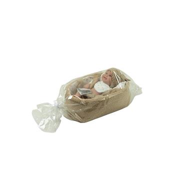 Imagen de Muñeca Elegance 33 Cm Babyto Beige C/Bolsa C/Capazo (Cuerpo Vinyl, Sexo Niño)