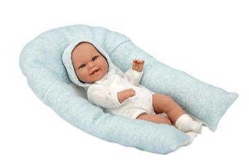 Imagen de Muñeca Elegance 35 Cm Babyto Verde C/Cojin (Muñeco De Peso)