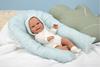 Imagen de Muñeca Elegance 35 Cm Babyto Verde C/Cojin (Muñeco De Peso)