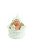 Imagen de Muñeca Elegance 26 Cm Lupi Mint C/Canastilla (Cuerpo Vinyl)