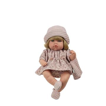 Imagen de Muñeca Elegance 33 Cm Sali Rosa C/Bolso C/Pelo