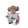 Imagen de Muñeca Elegance 40 Cm Cris Verde C/Mecanismo Risa Try Me C/Pelo