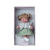 Imagen de Muñeca Elegance 40 Cm Cris Verde C/Mecanismo Risa Try Me C/Pelo
