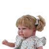 Imagen de Muñeca Elegance 40 Cm Cris Verde C/Mecanismo Risa Try Me C/Pelo