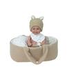 Imagen de Muñeca Elegance 33 Cm Babyto Beige C/Capazo (Cuerpo Vinyl, Sexo Niño)