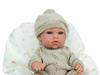 Imagen de Muñeca Elegance 30 Cm Natal Beige C/Cojin (Cuerpo Vinyl, Sexo Niño)