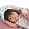 Imagen de Muñeca Reborn Arias 38cm Alba Rosa Con Manta Y Doudou (Cuerpo Vinyl, Sexo Niña)
