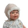 Imagen de Muñeca Reborn Arias 45 Cm Angel Azul C/Manta