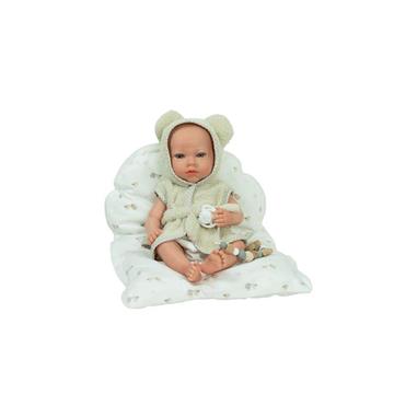 Imagen de Muñeca Reborn Arias 38 Cm Max Beige C/Cojin (Cuerpo Vinyl, Sexo Niño)