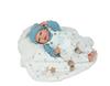 Imagen de Muñeca Reborn Arias 40 Cm Cairo Azul C/Manta