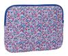 Imagen de FUNDA PARA PORTATIL 14'' "FLORES COIMBRA AZUL" 34X25X2 CM
