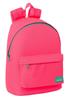 Imagen de MOCHILA PARA PORTATIL 14,1" NAIT NAIT "ROSA FLUOR" 31X41X16 CM