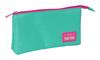 Imagen de PORTATODO TRIPLE NAIT NAIT "VERDE MINT" 22X12X3 CM