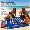 Imagen de Toalla Juego Conecta 4 en mochila y fichas impermeables, 100x100cm