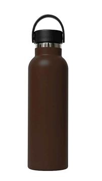 Imagen de Botella Termo Exterior Goma 600Ml Safta "Chocolate" 25X7,3X7,3Cm