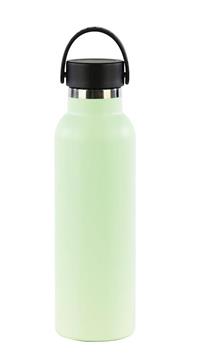 Imagen de Botella Termo Exterior Goma 600Ml Safta "Verde Hoja" 25X7,3X7,3Cm