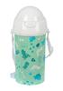 Imagen de Botella 500Ml Apertura Autom. Con Pajita Safta Preescolar "Dino" 7,3X19,5X7,3Cm