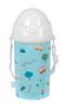 Imagen de Botella 500Ml Apertura Autom. Con Pajita Safta Preescolar "Coches" 7,3X19,5X7,3Cm
