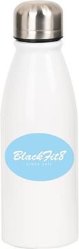 Imagen de Botella Metalica 500Ml Blackfit8 "Cool" 6X24Cm