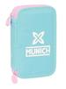 Imagen de PLUMIER DOBLE PQÑO 28 pcs MUNICH "HEAVEN" 12,5X19,5X4 CM