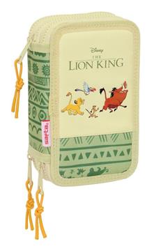 Imagen de Plumier Triple 37 Pcs Mufasa 12,5X19,5X5,5 Cm