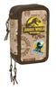 Imagen de Plumier Triple 37 Pcs Jurassic World 12,5X19,5X5,5Cm