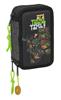 Imagen de PLUMIER TRIPLE 36 pcs TORTUGAS NINJA 12,5X19,5X5,5 CM