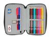 Imagen de Plumier Doble Pqño 29 Pcs Munich "Topo" 12,5X19,5X4Cm