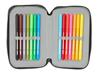 Imagen de Plumier Doble Pqño 29 Pcs Munich "Topo" 12,5X19,5X4Cm