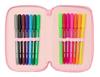 Imagen de Plumier Triple 37 Pcs Stitch "Ice Cream" 12,5x19,5x5,5 Cm