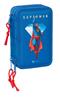 Imagen de Plumier Triple 37 Pcs Superman 12,5x19,5x5,5 Cm