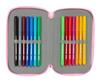 Imagen de Plumier Triple 37 Pcs Glowlab Kids "Swing" 12,5X19,5X5,5Cm