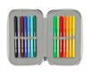 Imagen de Plumier Doble Pqño 29 Pcs F.C.Barcelona 2ª Equipacion 12,5X19,5X4Cm